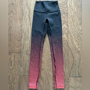 Lululemon Wunder Under High-Rise Tight Ombre Speckle Full-On Luon 28”
